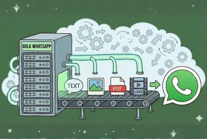 Messages: Text, Images, PDFs, and Videos Available