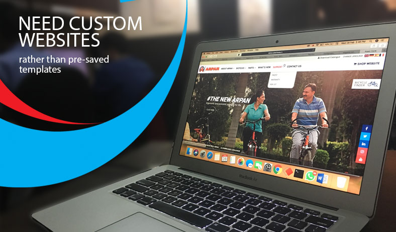 Why you need a custom website?